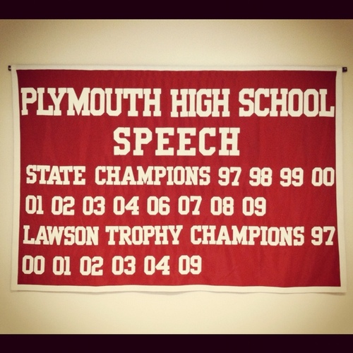 Updates on individual and team accomplishments for Plymouth (Indiana) High School's speech and debate as they happen throughout the season!