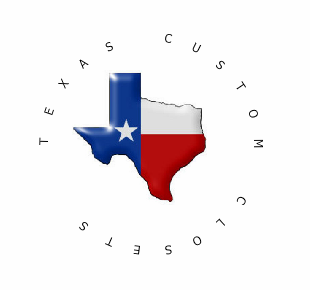 Texas Custom Closets can build the perfect custom closet system, storage system, murphy bed, or any space saving solution for you.