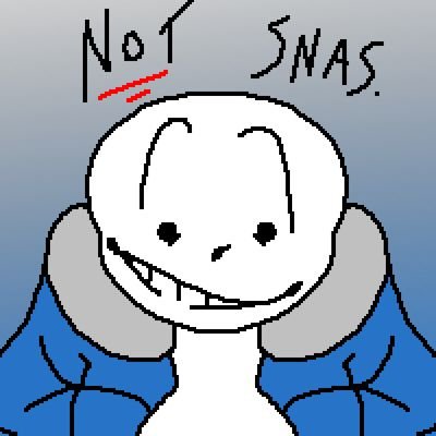 Another fellow that likes UT, mainly draws mediocre sans and papyrus art. /minor