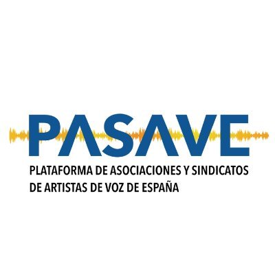 pasave_org's profile picture. Plataforma de Asociaciones y Sindicatos de Artistas de Voz de España
🎙️Protegemos los derechos de los Actores/Actrices de Doblaje y Locutores de la IA