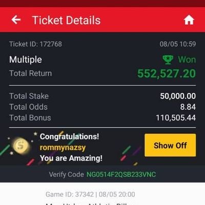 payment after win is available for the first time if you can stake high inbox on my Whatsapp +2348088891706