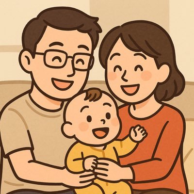3歳娘と1歳息子の子育て中。共働き×育児セラピストのパパが、毎日のドタバタや心に寄り添う育児のヒントをのんびり発信中。