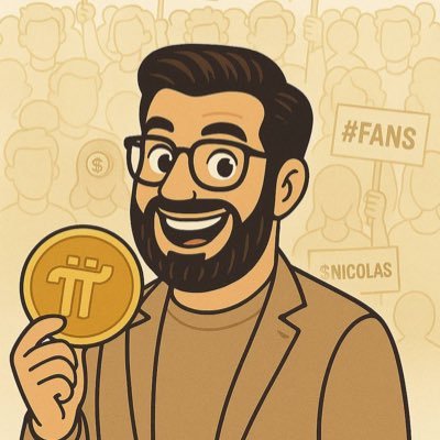 nicolas_onsol's profile picture. We are meme project community of Pi Network and honoring the visionary behind it, Nicolas. Contract on Solana: 8Pw4rpbwzXrp3ZWu1LxiEVLMva6Udzg5SWGZ23cHpump