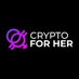 CryptoForHer (@crypto_4_her) Twitter profile photo CryptoForHer (@crypto_4_her) Twitter profile photo