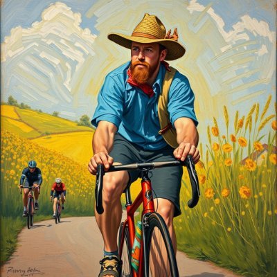 Critical thinking. Bicycling. Outdoors. Trucking. Crypto.