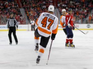 I'm a cheetah on skates, and rookie winger for the Philadelphia Flyers, I like breakaways and open nets