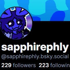 sapphirephly.bsky.socialさんのプロフィール画像