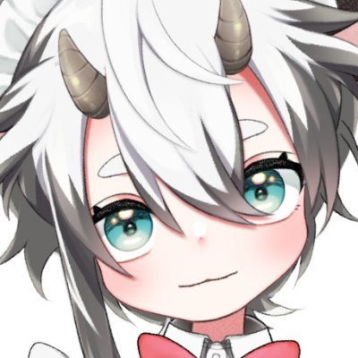 RikushiroUshio's profile picture. (食べてすぐに)眠れる牛┆#Vtuber準備中┆※男性声に注意┆FM 🥛🎀🔔┆FN未定┆総合タグ #お前のうしおにだぁぁあああ┆FA #六色あーと┆ミームカルタ多め
【illustration・Live2D：豆虎 様 (@jupter_mon)】