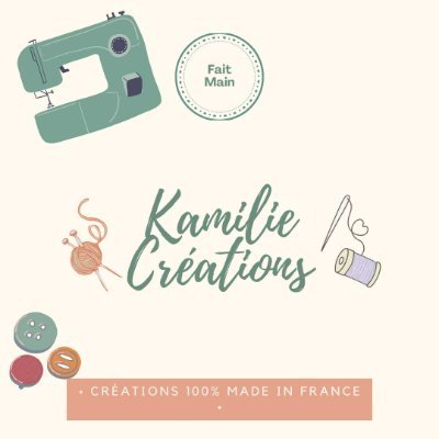 KamilieCrea's profile picture. Entrez dans mon Univers Créatif / 5% sur votre 1ère commande en vous inscrivant à notre newsletter #handmade #tricot #couture #femme #enfant #déco #madeinfrance