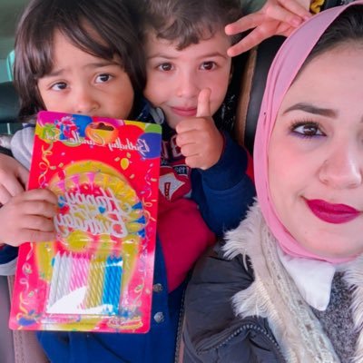 A Palestinian mother of two children, I am 25 years old, trying to survive me and my children from famine and mass extermination in Gaza.🍉🇵🇸✌️