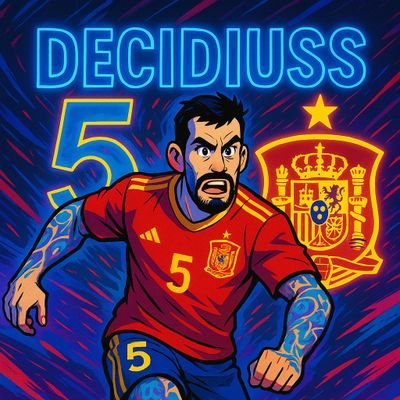 Decidiusbr's profile picture. MC,MCD
algúna vez titutal en la Eurocopa con españa