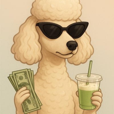 favmatchapoo's profile picture. too fluffy to fight too smart to bark