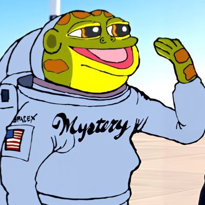 Supporting Mystery the Frog from The Night Riders by Matt Furie and part of the Tesla family. DYOR: Do your own research. Hit the Follow and Bell. Thank you!
