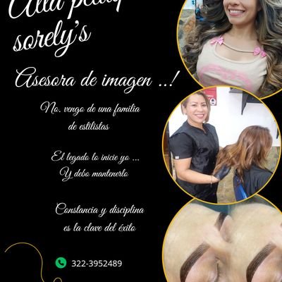 Artista de color
Continuo transformando tú cabello . En una obra de arte , asesora de imagen
Balayages , mechas , maquillajes y algo más ..!!!