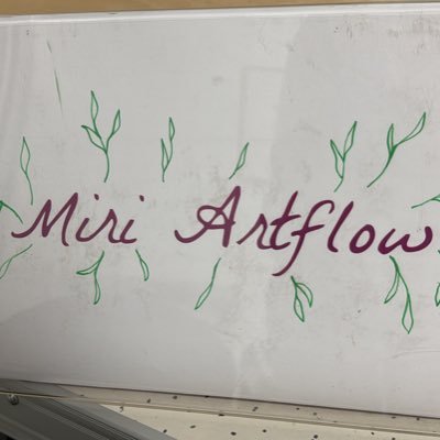 miri_artflow's profile picture. Self-taught Contemporary Artist 🎨 Trying out different mediums ✨Healing through 🫶🏼Art Prints and Originals available at https://t.co/wJRwboTmBU