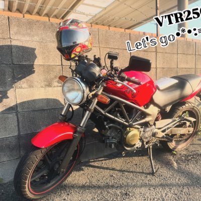 VTR25020250516's profile picture. VTR250乗ることになった社会人！ バイク関係大歓迎！元々バリオス乗ってました！ 仲良くしてください🥺