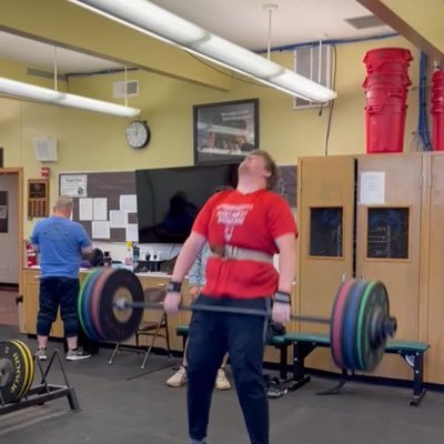 korben_storns's profile picture. College of the Redwoods DT, 280, 6’4” 335 bench, 580 squat, 295 power clean, Romans 8:11