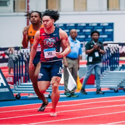 Liberty TF Butler CC Graduate. 6.66-60m 10.36-100m 21.41-200m