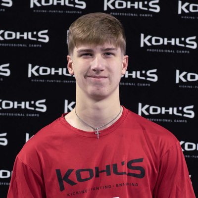landon_mohr27's profile picture. 4.5 ⭐️ Kicker/Punter • Ranked 48th (Kohl’s) 🇺🇸 and 21st (CSK) 🇺🇸 | 2027 Frisco Lone Star HS | 6’2” 180 lb NCAA 2303828310 | Landon_Mohr27@att.net