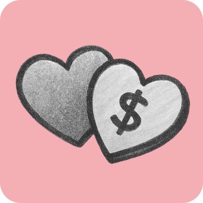 CoupleCoin_'s profile picture. Tag two friends and launch a token to fund their date