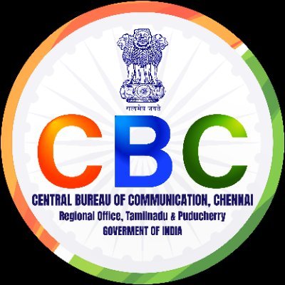Official twitter account of Central Bureau of Communication Regional Office, M/o I&B, Govt. of India, Tamilnadu & Puducherry region.
@CBCCHENNAI_MIB