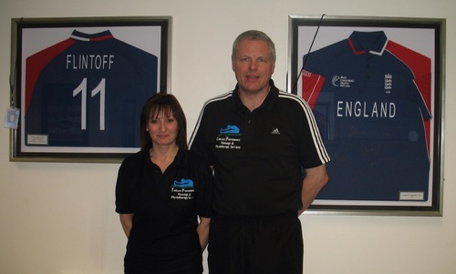 Bob and Tricia Bramah who offer top class injury prevention and rehabilitaion at our Wigan and Cannock Clinics and at sports events around the country.
