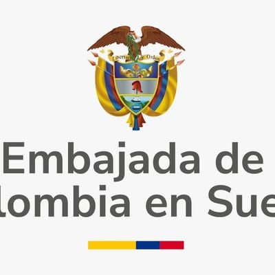 Bienvenidos (as) a la cuenta oficial de la Embajada de Colombia ante el Reino de Suecia.
