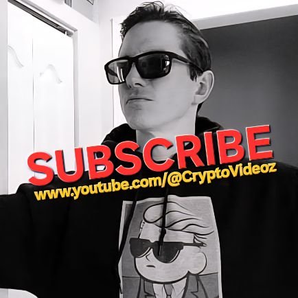 CryptoVideoz's profile picture. Daily Crypto Youtuber
https://t.co/8BW2nksJcn
NOT FINANCIAL ADVICE