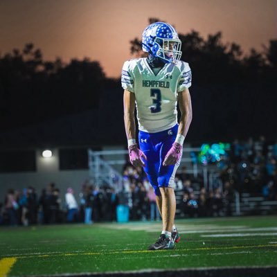 Hempfield Area (PA) | Football | Basketball | C/O 2026 | WR/S | Team Captain | All Conference WR | 6’0 185 | Cell: 724-331-4193 |
