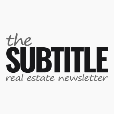 Real estate professionals: get the top real estate news and information in 5 minutes or less - 3×/week - no fluff. -- https://t.co/P43CX4l31M