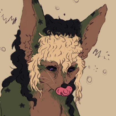 eepiestfennec's profile picture. 23 ☆ 🏳️‍⚧️ He/They/Star ☆ m a fennec fox ☆ Disabled, Chronically Ill, Cane User ☆ Babyfur and Regression ☆ I have a CG ☆ 18+ only (abdl + kink friendly)