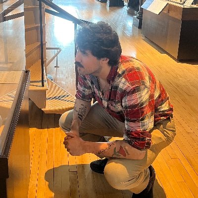 BCCOUNTYCHRIST's profile picture. I write music with violin banjo file cabinet singing He/Him