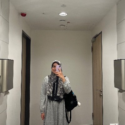 و ما نريد سوى رعاية اللّٰه لنا فى كل خطوة و نفس سوية. 'سنُصَلي في الأقصَى'.
Biologist-Starting MS. Neurosci
Arabic - English - Deutsch