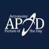 apod's profile picture. Each day a different image of our universe along with a brief explanation.