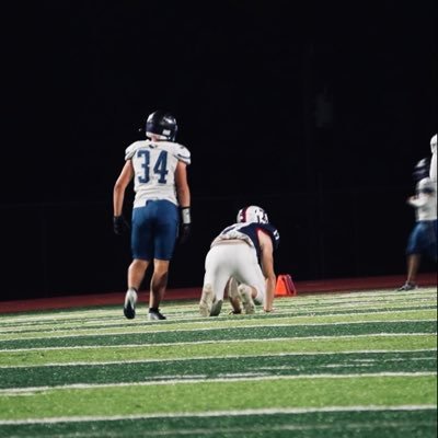 C/O 2027 | Grain Valley High School | LB | 4.0 GPA | 5/11, 205 lb | #34 |