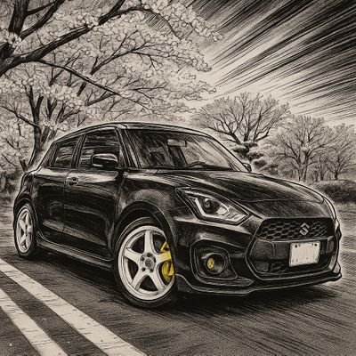 fiveten1010's profile picture. 24年9月〜スイスポ　ZC33S AT乗ってます。家族で使用するため弄りほどほど。乗り出し安く、個性発揮に投資できる。でも沼に注意⚠️あえて峠越えてゴルフ場へ。スコアへの影響は良くも悪くもなし。