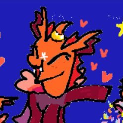 she/her, 19, anti AI grr
furry and pony enjoyer, i love art tips, criticize my art it helps!!!
WIP hehe https://t.co/6fMbr7Ccmc