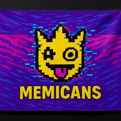 memicannation's profile picture. $MEMICANS is live. Airdrops. Memes. Merch. Magic. Follow the glitch. Join the movement: https://t.co/LHmWQRQG1c #Memecoin #Solana #CryptoAirdrop