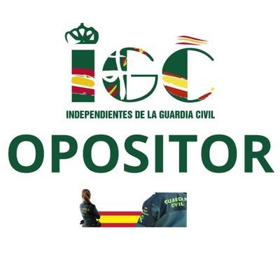 Cuenta dedicada a opositores de Guardia Civil, donde subiremos preguntas y noticias de la oposición
Asociación IGC Independientes de la Guardia Civil, Oficial