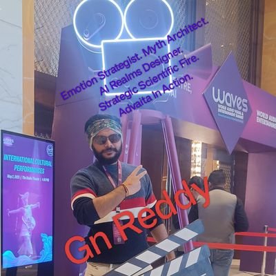 Film Maker | Screen Writer 🎞️| Startup Mentor | Motivational Speaker | Media Pro 🏆 | Bibliophile | Emotion Strategist | AI ML DS Pro 🎖| Advaita In Action 🕉️