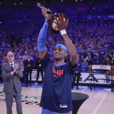 shailover68's profile picture. Look at my goat 🥹#ThunderUp⚡️ #WeBelieveOKC