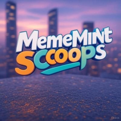 mememintscoops's profile picture. 🚀 MemeMintScoops | Your #1 source for the newest meme & crypto token launches 🌟 | Uncovering hidden gems before they moon 📈 | DM for collabs! #MemeMintScoops