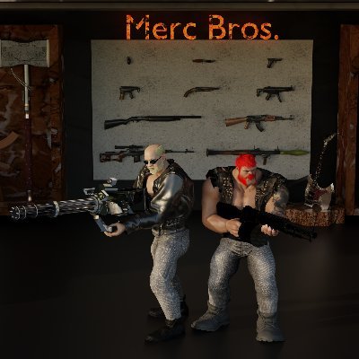 MercBros's profile picture. Two mercenaries take on wealthy scum after an apocalypse caused by Elon Musk. - Free & Ad free.
Google Play App  - https://t.co/5nRlq1DGBR