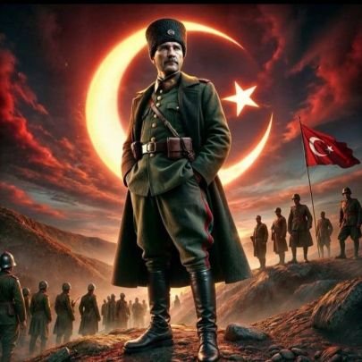 ATA'mın mirası cumhuriyet ve demokrasi nin ölene dek yılmaz bekçisiyim.