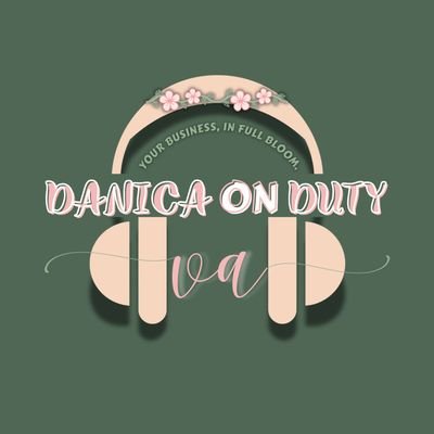 DanicaOnDutyVA's profile picture. From chaos to calm— I’ve got you! ✨
Your go-to 𝓥𝓲𝓻𝓽𝓾𝓪𝓵 𝓐𝓼𝓼𝓲𝓼𝓽𝓪𝓷𝓽.💻
DanicaOnDutyVA | Let’s bloom your biz