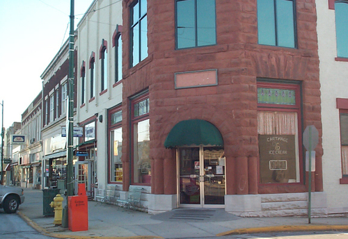 On the Square in Carthage, Mo