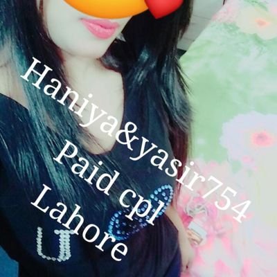 cuckold_haniya6's profile picture. we are Haniya Yasir 
paid couple Lahore
available for cam fun 
and
real meet 
@Cuckold_haniya6
All type cam fun available