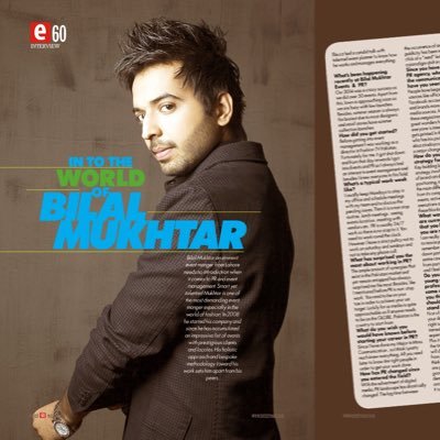 MBilalMukhtar's profile picture. Bilal Mukhtar | Curating Unforgettable Events | Passionate About People & PR | CEO @BilalMukhtarPR | 📍Lahore | Let’s Make Magic Happen