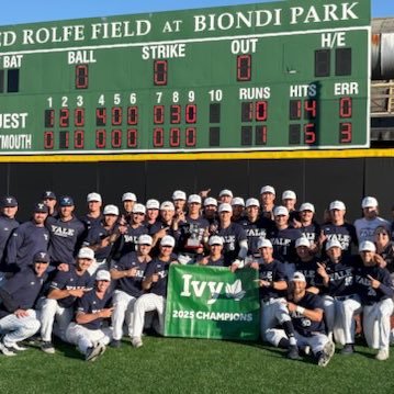 Official Twitter of Yale Baseball recruiting | 2x College World Series | 6x NCAA Tournament | 11x Ivy League Regular Season Champs