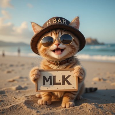 I am Malaka, the stray cat chilling on #Hedera - $MLK is the ticker - 0.0.9210547 the CA on https://t.co/nUM3qSfkOl
